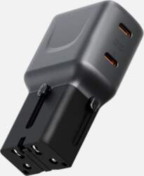 ENERGEA TravelGoAdapter 45 2xUSB-C 45W Graphite
