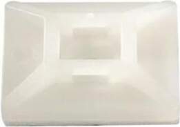 HellermannTyton MB4CA White Cable Clip 100