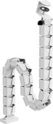 Inline 59996E Elastīgs kabeļu kanāls balts