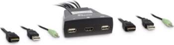 KVM slēdzis Inter-Tech 88887340