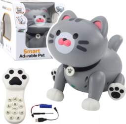 LEAN TOYS Interactive Robot Kitten Remote