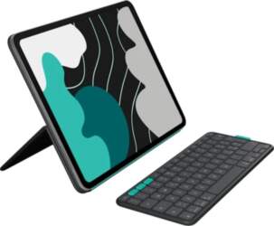 Logitech Flip Folio Graphite Keyboard Case