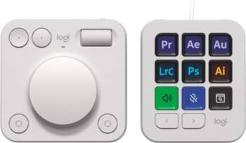 LOGITECH Mx Creative Console Pale Grey