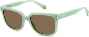 POLAROID PLD6191S1ED Unisex Rectangular Sunglasses -