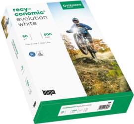 Recyconomic Evolution balts A3, Papīrs DIN