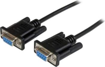 StarTech.com 2m Melns DB9 RS232