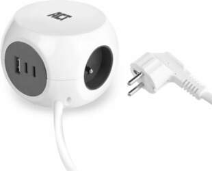 ACT AC2425 pagarinātājs ar USB 1