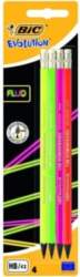 BIC EVOLUTION FLUO ERASER BL4 EU