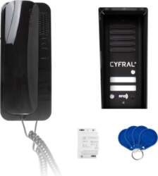 CYFRAL COSMO 2 Intercom Black Panel