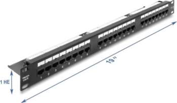 Delock 19 inch 1U Patch Panel