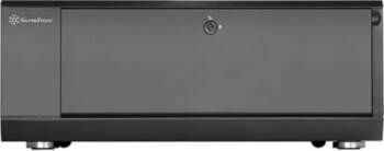 Korpuss SilverStone GD10 HTPC Melns