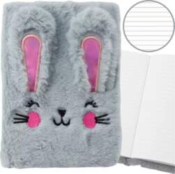 LEAN Plush Fur Notebook Lined Notebook
