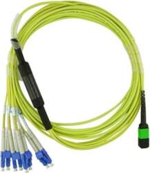 MPO-4xLC Multimode OM4 Patch Kabelis BlueOptics