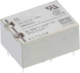 Panasonic PCB Relejs 5 V/DC 10