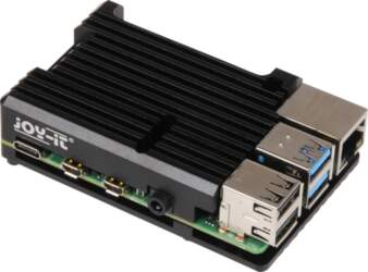 Raspberry Pi RB-ALUCASEP4+07 Melns