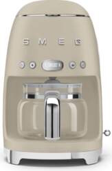 Smeg DCF02MLMEU Filter Coffee Machine, Beige