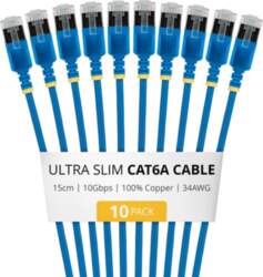 StarTech.com Slim Cat6a U/FTP Patch