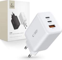 TECH-PROTECT C65W 3-Port Network Charger PD