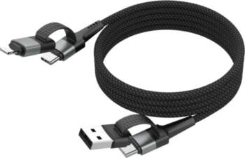 Ansmann Magnetisches Kabel USB-A oder USB-C