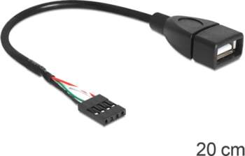 Delock Kabelis USB Pin Header Ligzda