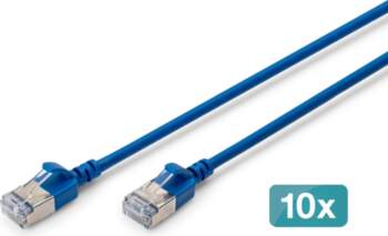 DIGITUS CAT 6A F/FTP plāns ielāpu