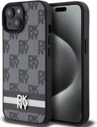 DKNY Leather Checkered Mono Pattern &