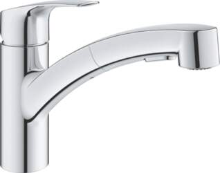 Grohe Eurosmart Pull-Out Single-Handle Kitchen Faucet