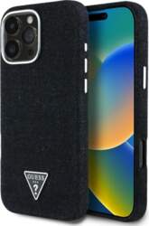 Guess Denim Triangle Logo MagSafe Case