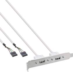InLine Slot Bracket 2x USB 2