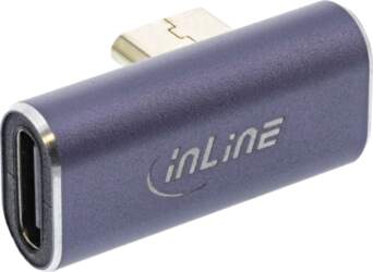 InLine USB4 Adapteris, USB-C tēviņš/mātīte vertikāli