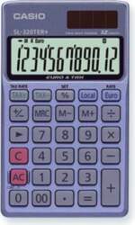 Kabatas kalkulators Casio SL-320TER+ Basic Blue
