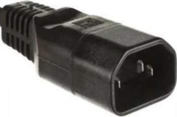 Microconnect C14PLUG strāvas adapteris C14 melns