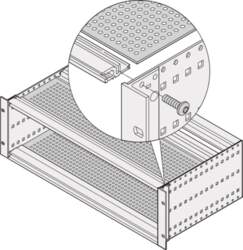 Schroff 24561051 Standarta pārsega plāksne, 84
