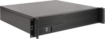Servera korpuss Inter-Tech 2U-K-240L Melns