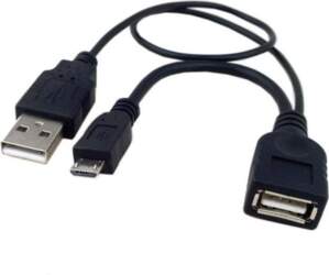 Techly USB 2.0 OTG kabelis