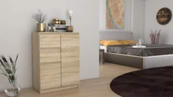 Topeshop 2D2S SONOMA kumode