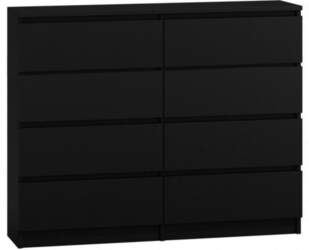 Topeshop M8 120 CZERŃ kumode