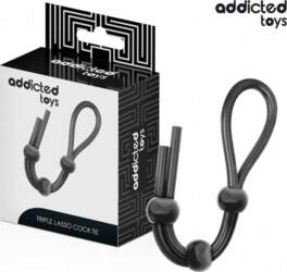 Addicted Toys Silicone Triple Loop Adjustable