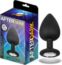 AFTERDARK Sparkly Butt Plug Silicone Size