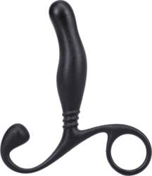 Doc Johnson Black Curved Prostate Model
