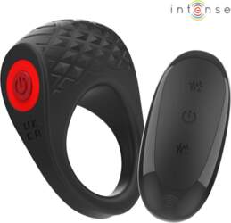 INTENSE Clover Black Vibrating Ring with