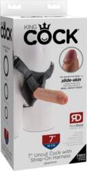King Cock 7 Uncut Strap-On System