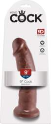 King Cock Model 9" Brown -