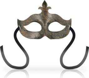 OHMAMA Fleur de Lis Copper Mask