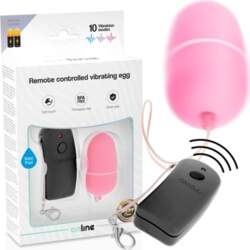ONLINE Remote-Controlled Wireless Vibrating Egg Pink