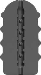ALL BLACK Bumpy Intimate Stimulation Device