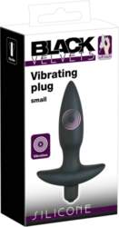 Black Velvets Silicone Small Plug with