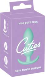 Cuties Green Silicone Mini Plug -