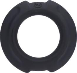 Doc Johnson FLEXISTEEL Black Silicone Ring