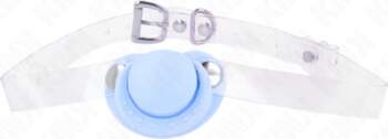 KINK Light Blue Silicone Pacifier Gag